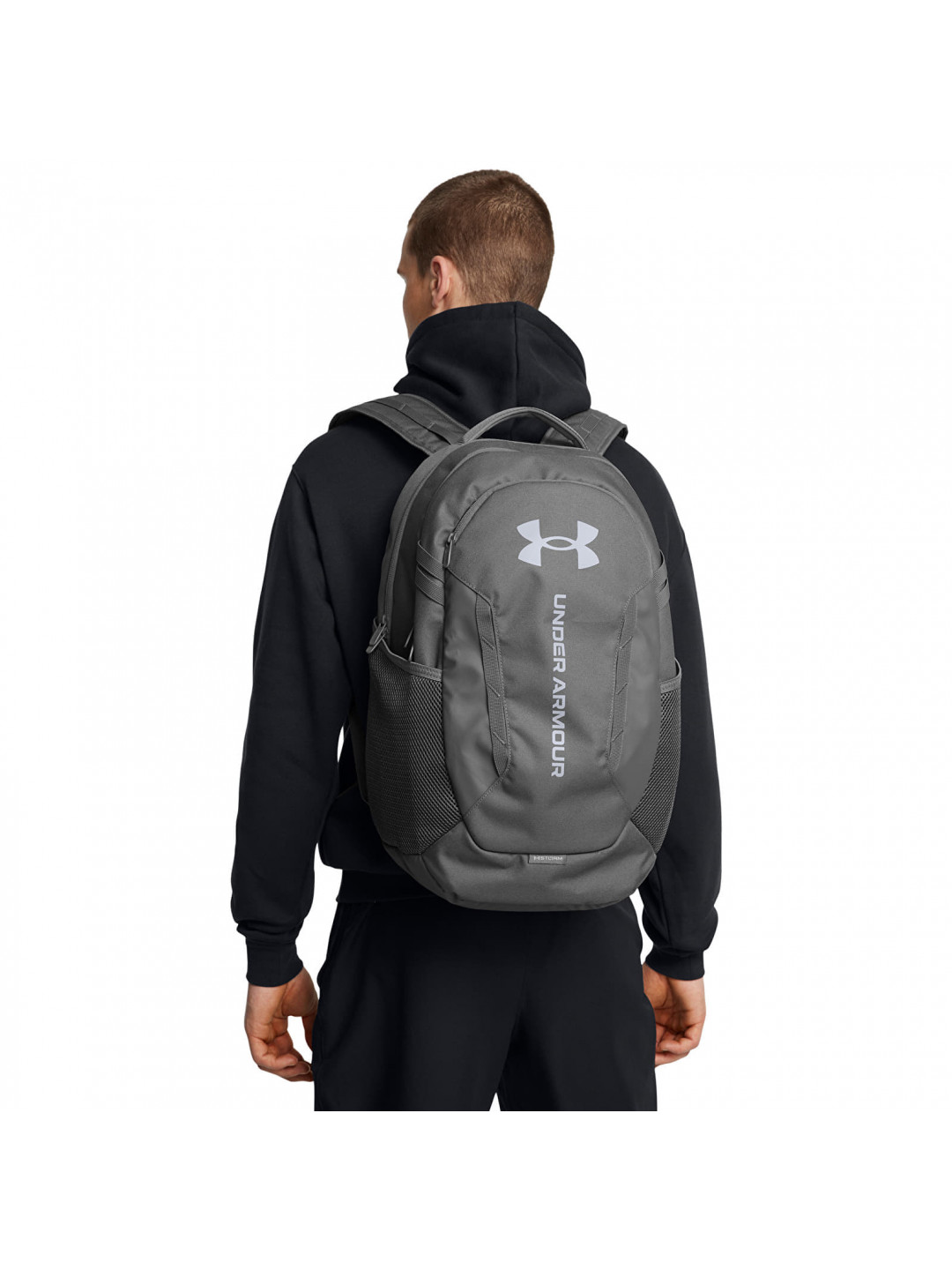 Batoh Under Armour Hustle 6 0 Backpack Castlerock Steel Universal